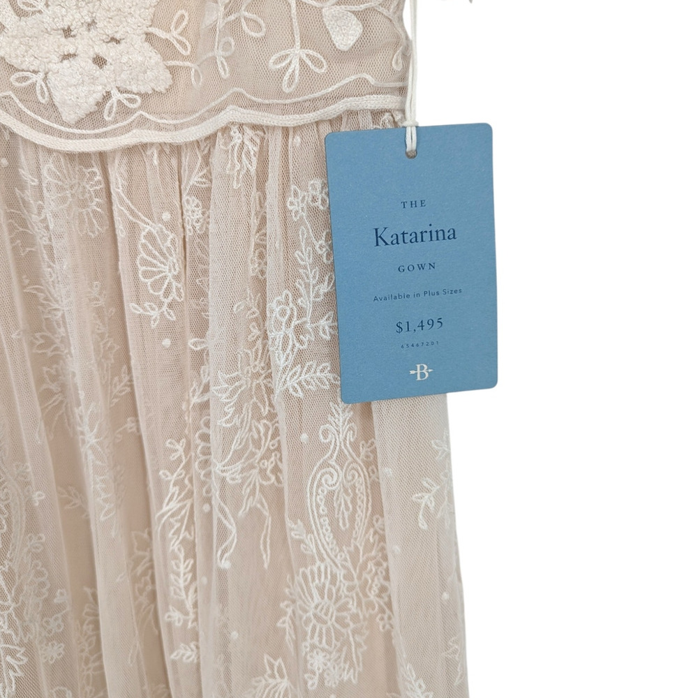 BHLDN Katarina Lace Wedding Dress Anthropologie Plus Size 22W NWT - Picture 5 of 6